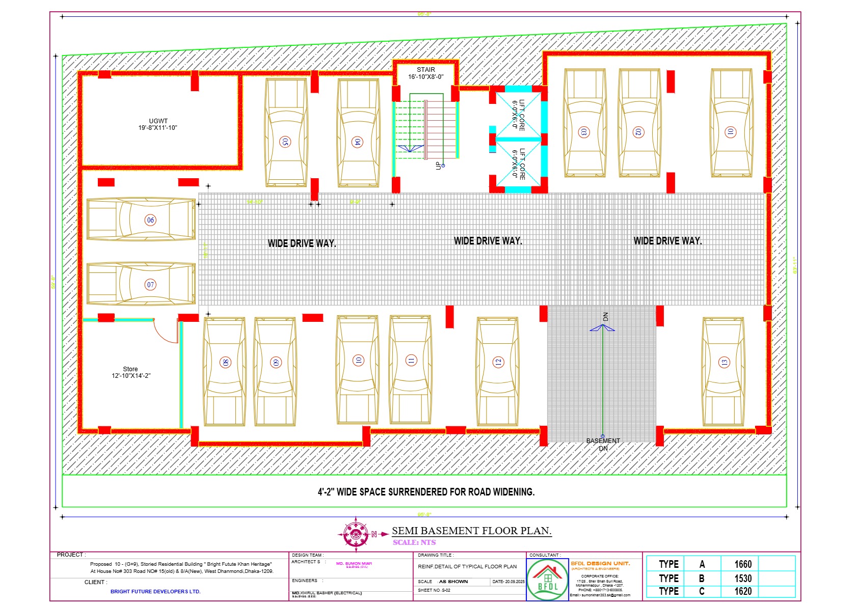 Basement Parking