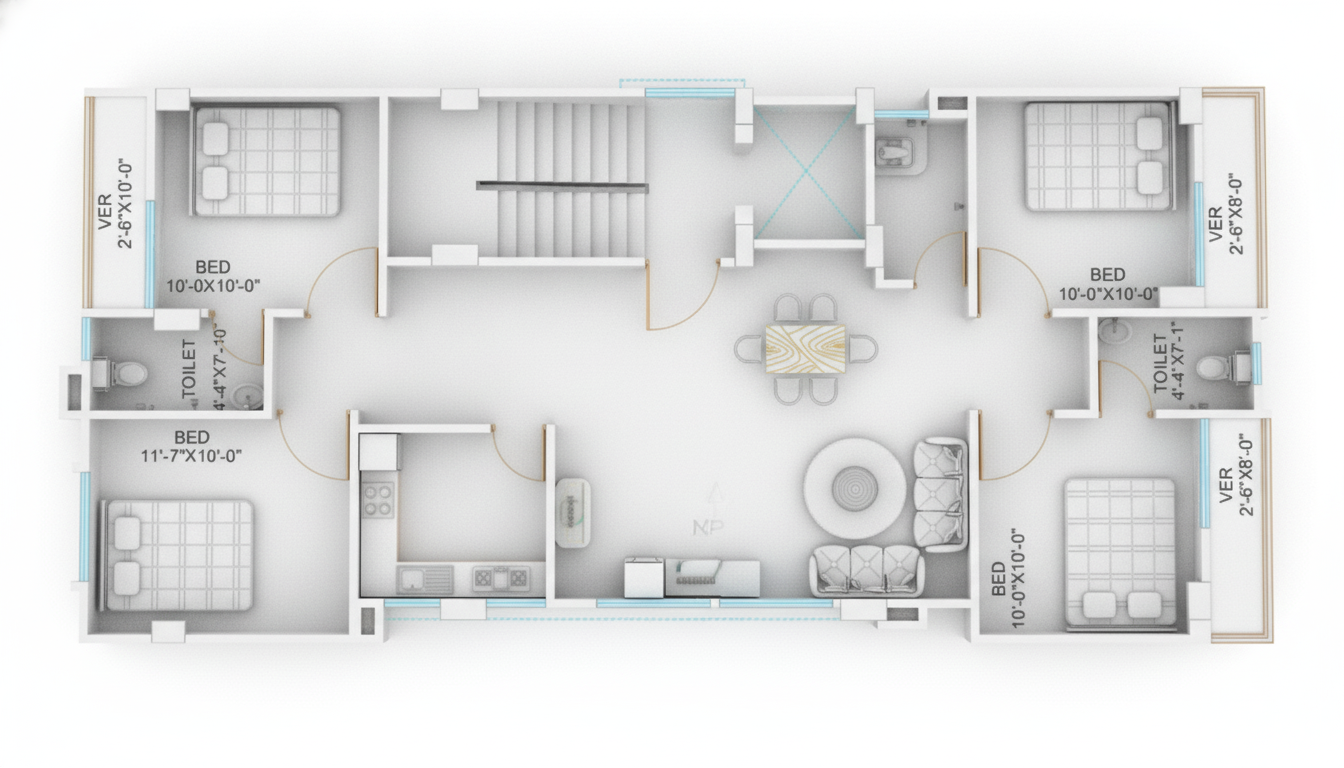 3D Floor Plan